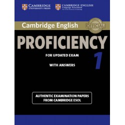 CAMBRIDGE ENGLISH PROFICIENCY FOR UPDATED EXAM 1 SB W/A