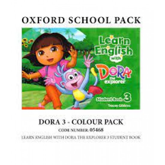 LEARN ENGLISH WITH DORA 3 COLOUR PACK - 05468