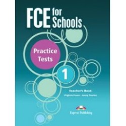 FCE FOR SCHOOLS 1 PRACTICE TESTS TCHR'S (+ DIGIBOOKS APP) 2015 N/E