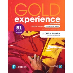 GOLD EXPERIENCE B1 SB (+ INTERACTIVE EBOOK WITH ONLINE PRACTICE + DIGITAL RESOURCES & APP) 2ND ED
