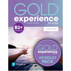 GOLD EXPERIENCE B2+ SB PACK (+ ONLINE PRACTICE + WORDLIST) 2ND ED