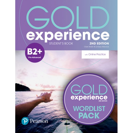 GOLD EXPERIENCE B2+ SB PACK (+ ONLINE PRACTICE + WORDLIST) 2ND ED