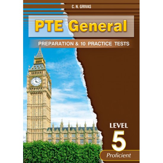 PTE GENERAL LEVEL 5 PREPARATION & 10 PRACTICE TESTS SB