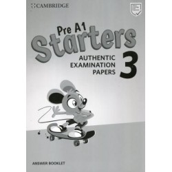 CAMBRIDGE YOUNG LEARNERS ENGLISH TESTS STARTERS 3 ANSWER BOOK (FOR REVISED EXAM FROM 2018)