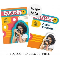 SUPER PACK EXPLORE 1 (LE + CA + LEXIQUE + CADEAU SURPRISE)