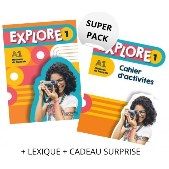SUPER PACK EXPLORE 1 (LE + CA + LEXIQUE + CADEAU SURPRISE)