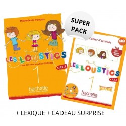SUPER PACK LES LOUSTICS 1 (LE + CA + LEXIQUE + CADEAU SURPRISE)