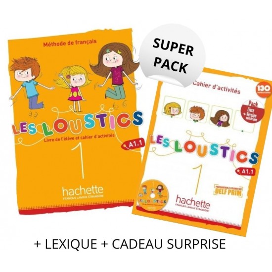 SUPER PACK LES LOUSTICS 1 (LE + CA + LEXIQUE + CADEAU SURPRISE)