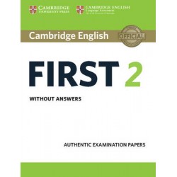 CAMBRIDGE ENGLISH FIRST 2 SB WO/A