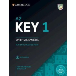 CAMBRIDGE KEY ENGLISH TEST 1 SELF STUDY PACK (+ DOWNLOADABLE AUDIO) (FOR REVISED EXAMS FROM 2020)