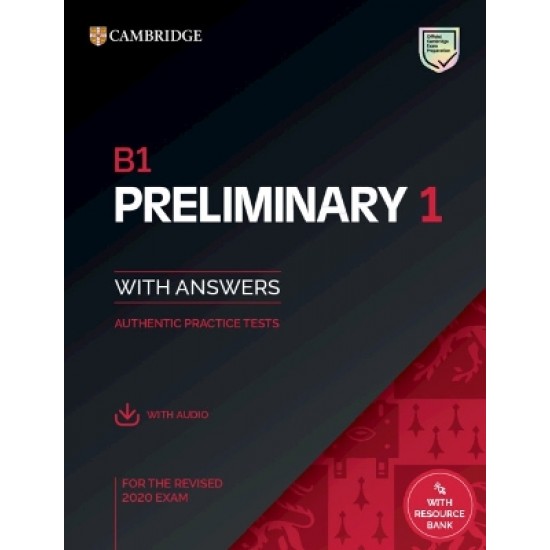 CAMBRIDGE ENGLISH PRELIMINARY 1 SELF STUDY PACK (+ DOWNLOADABLE AUDIO) (FOR REVISED EXAMS FROM 2020)