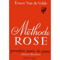 METHODE ROSE PREMIERE ANNEE DE PIANO