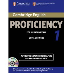 CAMBRIDGE ENGLISH PROFICIENCY FOR UPDATED EXAM 1 SELF STUDY PACK (+ 2 CD)