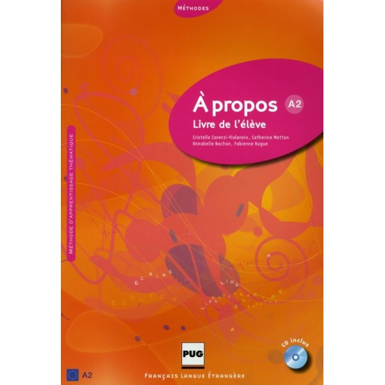 A PROPOS A2 METHODE (+ CD)