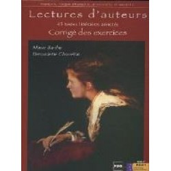 LECTURES D'AUTEURS CORRIGES