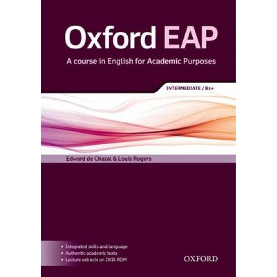 ENGLISH FOR ACADEMIC PURPOSES B1+ INTERMEDIATE SB (+ DVD-ROM)