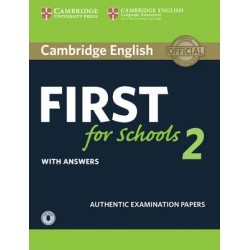 CAMBRIDGE ENGLISH FIRST FOR SCHOOLS 2 SELF STUDY PACK (+ DOWNLOADABLE AUDIO) W/A N/E