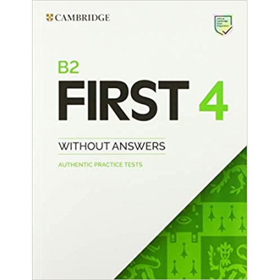 CAMBRIDGE ENGLISH FIRST 4 SB WO/A