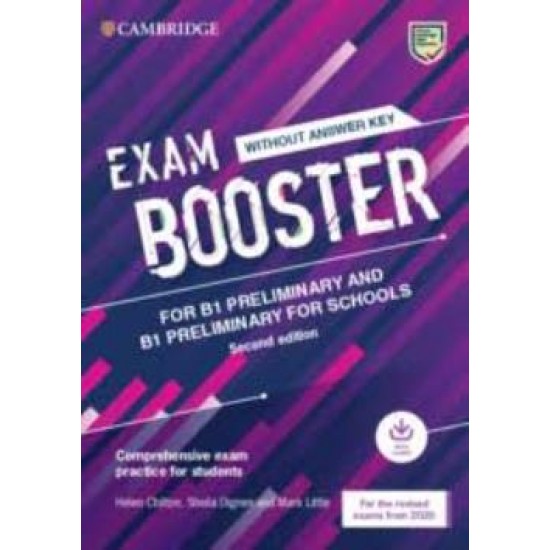 CAMBRIDGE ENGLISH EXAM BOOSTER PRELIMINARY & PRELIMINARY FOR SCHOOLS (+ AUDIO) - FOR 2020 EXAMS