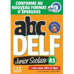 ABC DELF JUNIOR A1 (LIVRE + DVD + LIVRE WEB) 2021 NOUVELLE EDITION