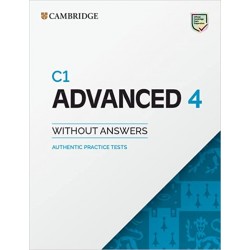 CAMBRIDGE ENGLISH ADVANCED 4 SB WO/A