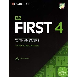 CAMBRIDGE ENGLISH FIRST 4 SELF STUDY PACK (+ DOWNLOADABLE AUDIO)