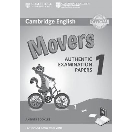 CAMBRIDGE YOUNG LEARNERS ENGLISH TESTS MOVERS 1 ANSWER BOOK (FOR REVISED EXAM FROM 2018) N/E