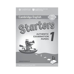 CAMBRIDGE YOUNG LEARNERS ENGLISH TESTS STARTERS 1 ANSWER BOOK (FOR REVISED EXAM FROM 2018) N/E