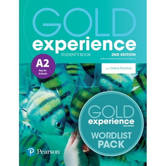 GOLD EXPERIENCE A2 SB PACK (+ EBOOK + ONLINE PRACTICE + WORDLIST) 2ND ED
