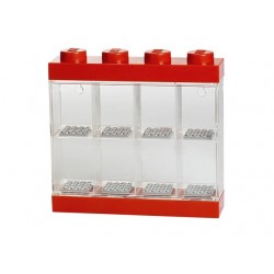 LEGO® ΒΙΤΡΙΝΑ ΓΙΑ ΦΙΓΟΥΡΕΣ ΜΕ 8 ΘΕΣΕΙΣ ΚΟΚΚΙΝΗ - 40650001