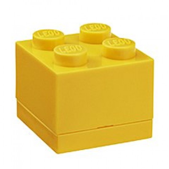 LEGO® ΚΟΥΤΙ ΑΠΟΘΗΚΕΥΣΗΣ ΤΕΤΡΑΓΩΝΟ MINI ΚΙΤΡΙΝΟ - 40111732