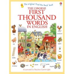 USBORNE : FIRST THOUSAND WORDS IN ENGLISH PB