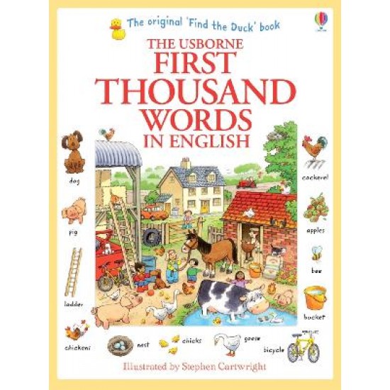 USBORNE : FIRST THOUSAND WORDS IN ENGLISH PB
