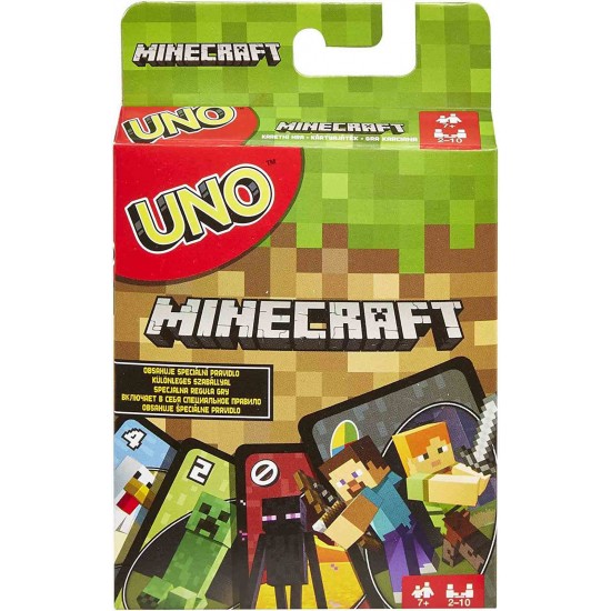 MATTEL UNO MINECRAFT