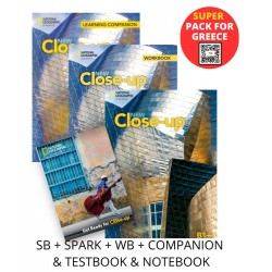 NEW CLOSE-UP B1+ SUPER PACK FOR GREECE (SB + SPARK + WB + COMPANION & TESTBOOK & NOTEBOOK)