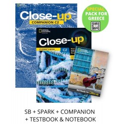 CLOSE-UP C2 SPECIAL PACK FOR GREECE (SB + SPARK + COMPANION & TESTBOOK & NOTEBOOK) 2ND ED