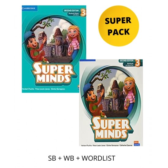 SUPER MINDS 3 SUPER PACK (SB + WB + WORDLIST)