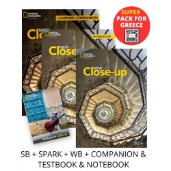 NEW CLOSE-UP B2+ SUPER PACK FOR GREECE (SB + SPARK + WB + COMPANION & TESTBOOK & NOTEBOOK)