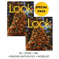 LOOK 1 SPECIAL PACK FOR GREECE (SB + SPARK + WB + READING ANTHOLOGY & WORDLIST) BRIT. ED