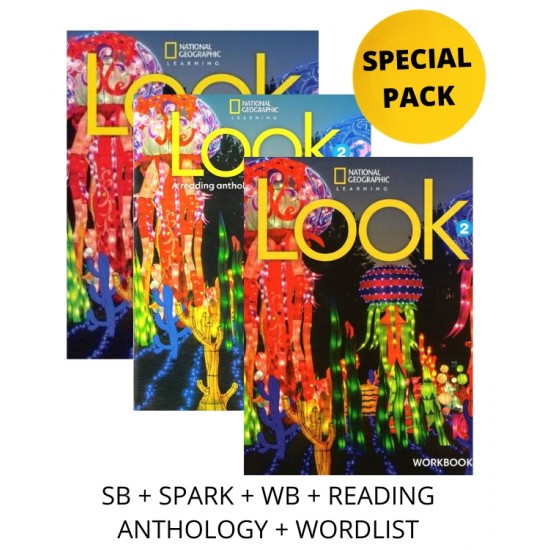 LOOK 2 SPECIAL PACK FOR GREECE (SB + SPARK + WB + READING ANTHOLOGY & WORDLIST) BRIT. ED