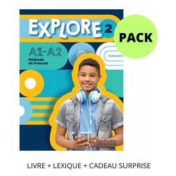 EXPLORE 2 PACK (LIVRE + LEXIQUE + CADEAU SURPRISE)
