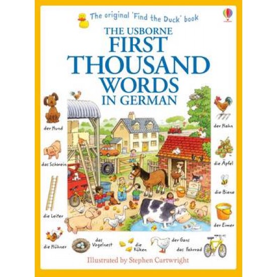 USBORNE : FIRST THOUSAND WORDS IN GERMAN PB