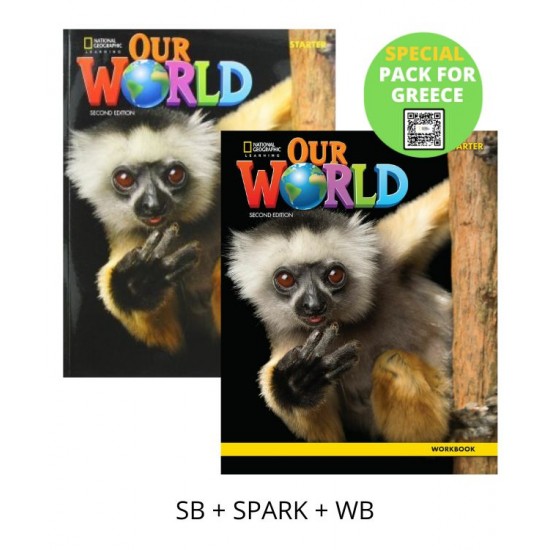 OUR WORLD STARTER SPECIAL PACK FOR GREECE (SB + SPARK + WB) BRIT. ED 2ND ED