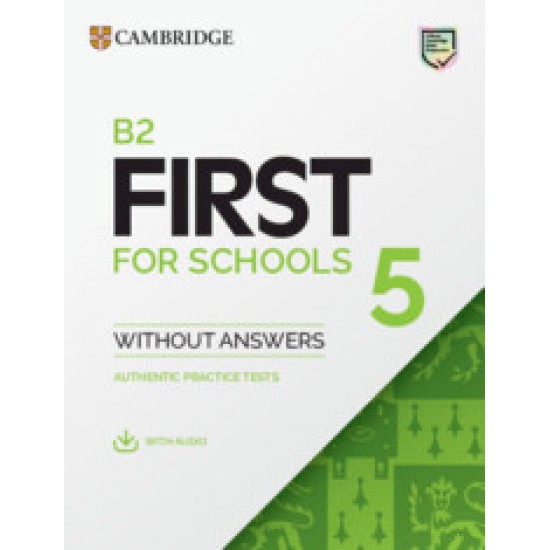 CAMBRIDGE ENGLISH FIRST FOR SCHOOLS 5 WO/A