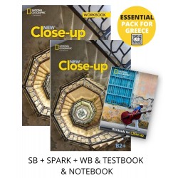 NEW CLOSE-UP B2+ ESSENTIAL PACK FOR GREECE (SB + SPARK + WB & TESTBOOK & NOTEBOOK)