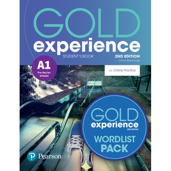 GOLD EXPERIENCE A1 SB PACK (+ ONLINE PRACTICE + E-BOOK + WORDLIST) 2ND ED