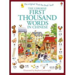 USBORNE : FIRST THOUSAND WORDS IN CHINESE  PB
