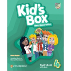 KID'S BOX NEW GENERATION 4 SB (+ E-BOOK)