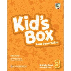 KID'S BOX NEW GENERATION 3 ACTIVITY BOOK (+ DIGITAL PACK)