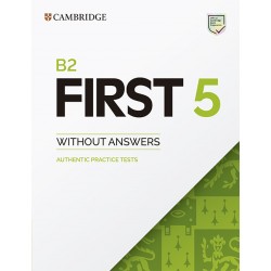 CAMBRIDGE ENGLISH FIRST 5 WO/A